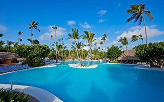 pool, бассейн, exterior, лежаки., бунгало, palms, пальмы
